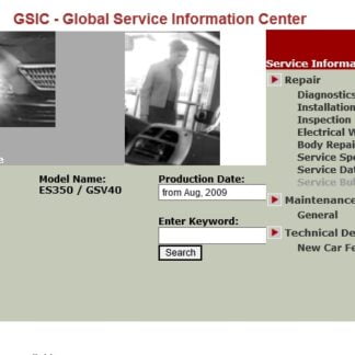Lexus ES350 (GSV40) Service Repair Manual & EWD (2006-2012) PDF Download