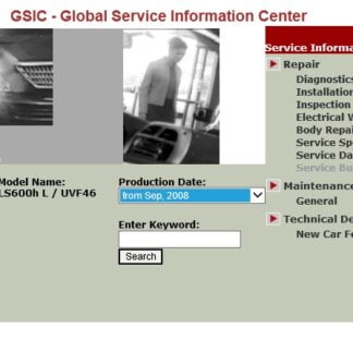 Lexus LS600h , LS600h L (UVF46) Service Repair Manual & EWD (2006-2012) PDF Download
