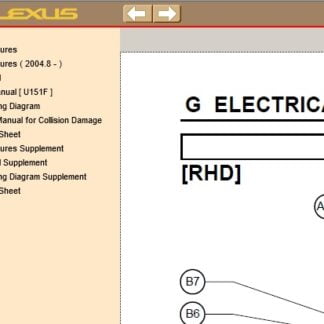 Lexus RX350 / RX330 / RX300 (MCU3X, GSU35) Service Repair Manual & EWD (2003-2008) PDF Download